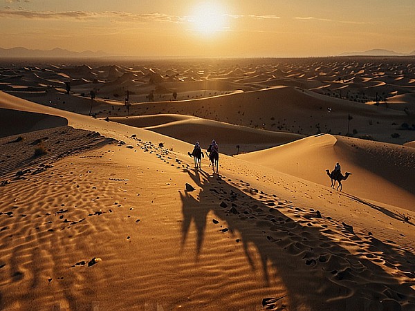 Leonardo_Lightning_XL_An_expansive_desert_landscape_with_golde_1