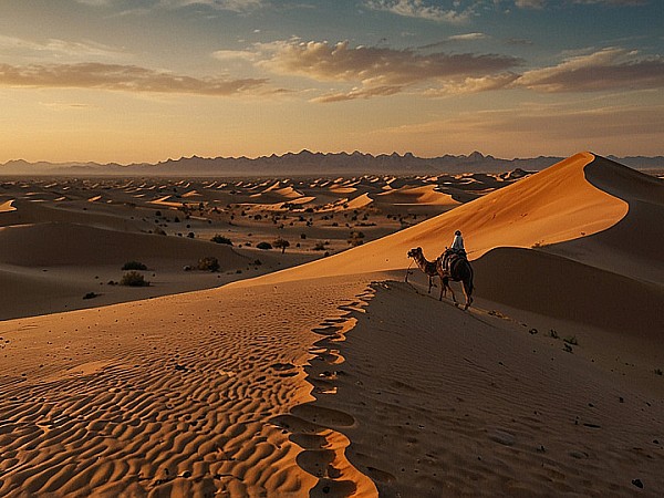 Leonardo_Lightning_XL_An_expansive_desert_landscape_with_golde_2