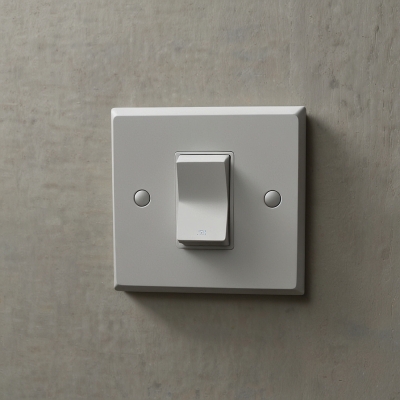 Выключатель встраиваемый одноклавишный (демо)