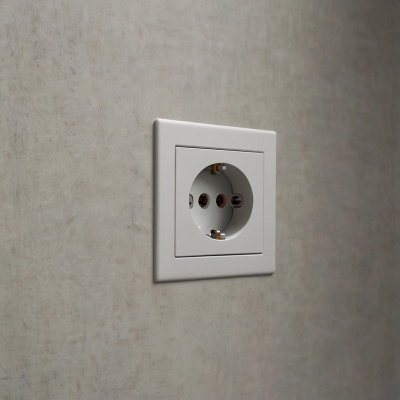 Розетка встраиваемая без шторок (демо)