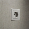 Розетка встраиваемая без шторок (демо)