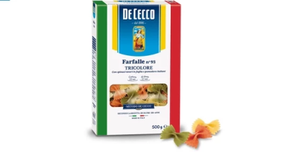 Макаронные изделия «Фарфалле Триколоре»
