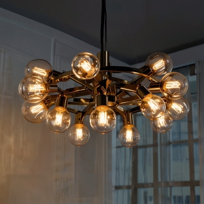 Люстра шар 10-ти рожковая (демо)